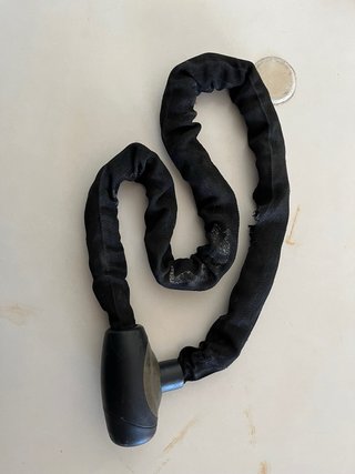 Candado de moto