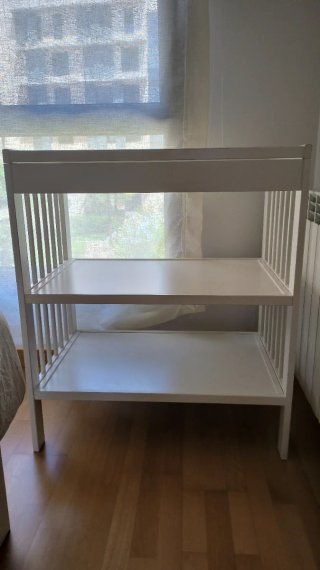Cambiador Bebé Ikea Gulliver Blanco