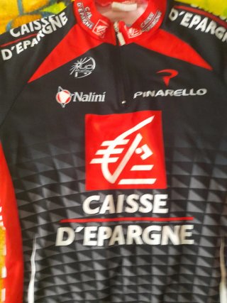Camiseta Ciclismo Nalini Caisse d'Epargne