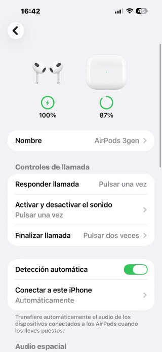 Apple AirPods (3.ª generación) HP444P