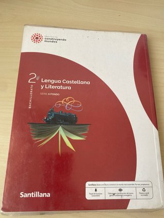 Lengua Castellana y Literatura, 2 Bachillerato,...