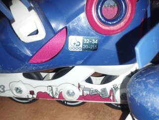 Patines Infantiles extensible Talla 32-34 EU