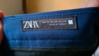 Traje de caballero azul marino