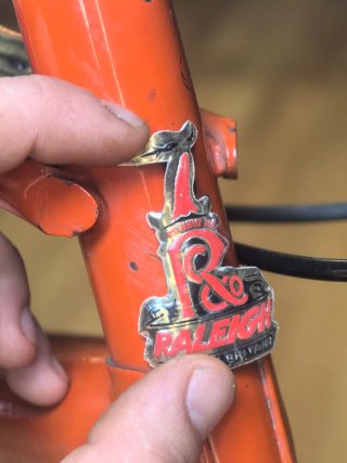 Insignia Raleigh Chopper Delantera