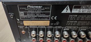 Amplificador Pioneer 55W con Mando