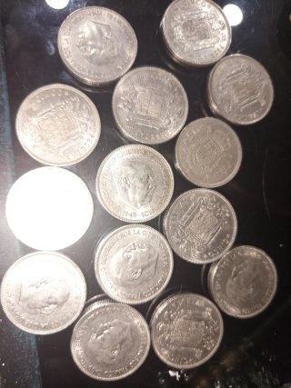 Lote 5 Pesetas 1949