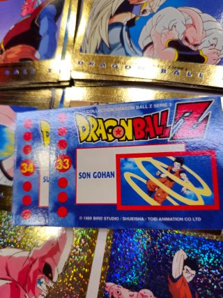 Colección Cartas Dragon Ball Z Serie 3