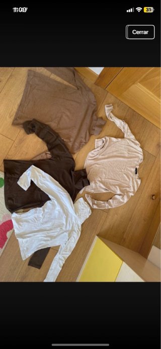 Pack 4 básicos Zara Talla M