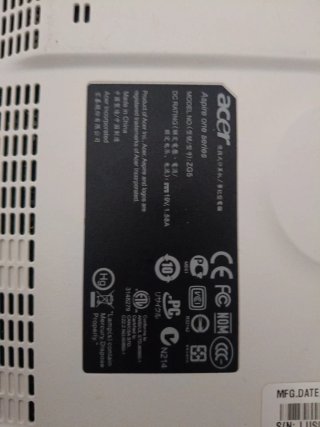 Lote de 2 portátiles Acer y Asus +DVD (lG)+iBook