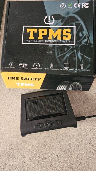 Sistema TPMS Solar Presión Neumáticos