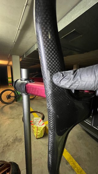 Manillar Carbono MTB 760/80/-17