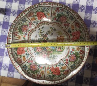 Platos decorativos vintage ingleses