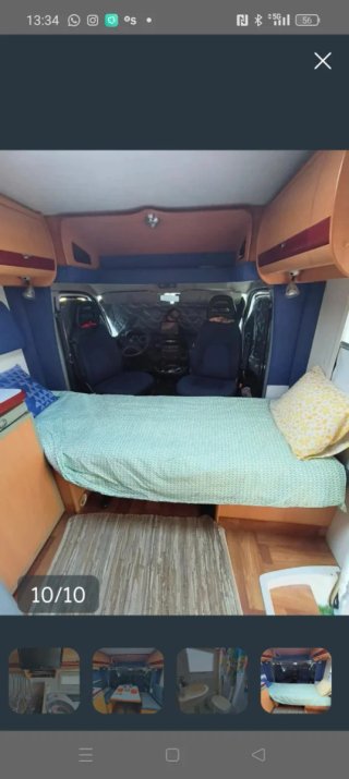 OCASION AUTOCARAVANA NACIONAL .FIAT Ducato 2005