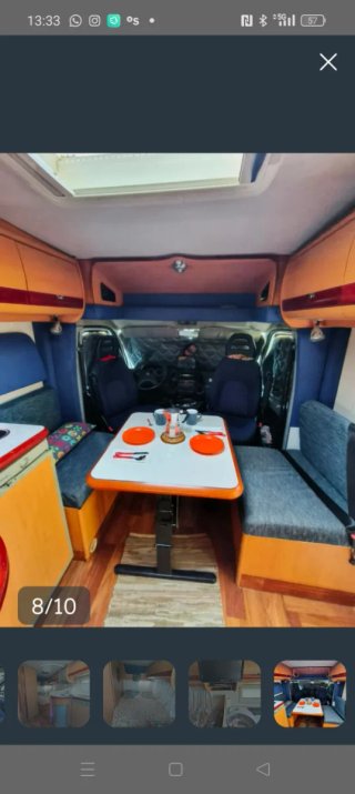 OCASION AUTOCARAVANA NACIONAL .FIAT Ducato 2005