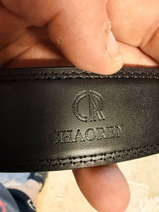 Cinturón CHAQREN Cuero Hebilla Automática Marrón