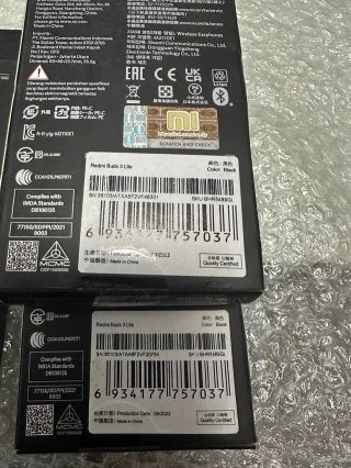 10 unità Xiaomi Buds 3 Lite F39205