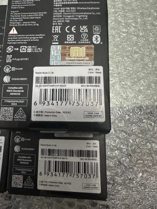 10 unità Xiaomi Buds 3 Lite F39205