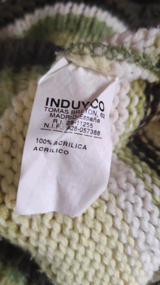 Jersey de punto rayas invierno