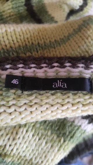 Jersey de punto rayas invierno