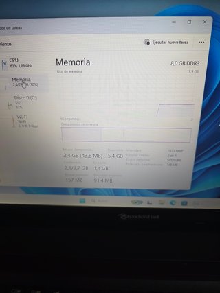 Ordenador portátil ACER I3, 8RAM BAJADA DE PRECIO