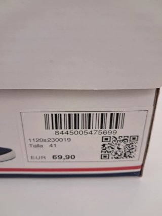 Zapatillas El Ganso Azul Nuevas 41