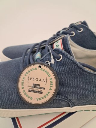 Zapatillas El Ganso Azul Nuevas 41