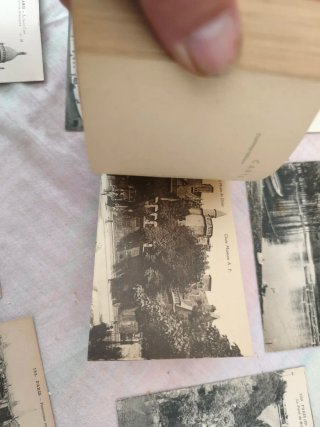 Lote Postales Antiguas París