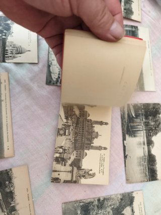 Lote Postales Antiguas París