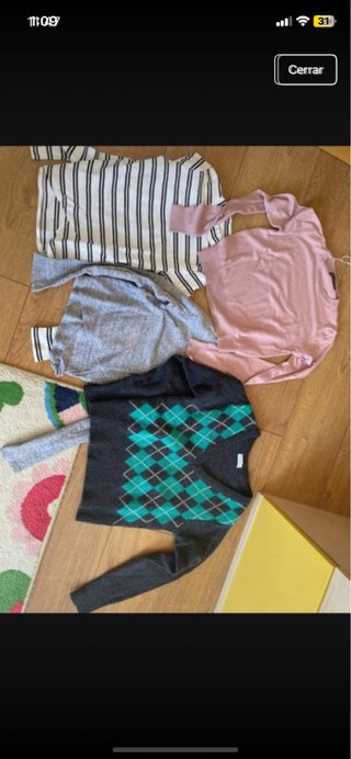 Pack 4 Camisetas Bershka y New Yeaks Talla S