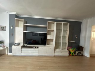 Mueble de salón modular blanco