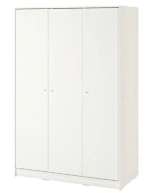 Armario Blanco Ikea Kleppstad