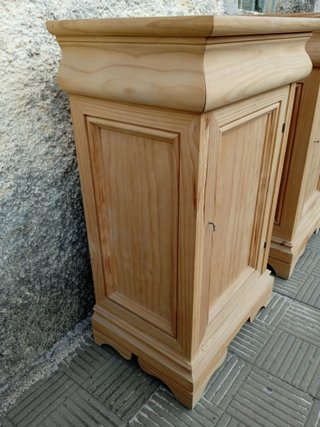 2 Mesitas de Noche Auxiliares Madera