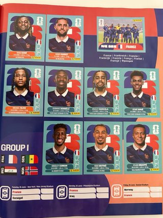 Álbum Panini Mundial 2026 Casi Completo