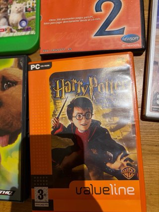 Lote 7 Juegos PC: Myst, Harry Potter, Scooby Doo,