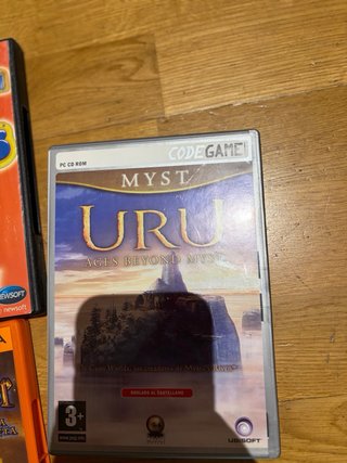 Lote 7 Juegos PC: Myst, Harry Potter, Scooby Doo,