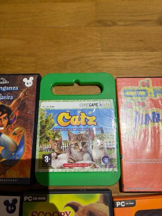 Lote 7 Juegos PC: Myst, Harry Potter, Scooby Doo,
