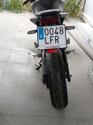 Honda CB125 Naked Negra/Plata