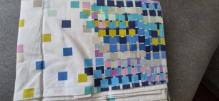 Set di lenzuola da 90 cm con design a quadri