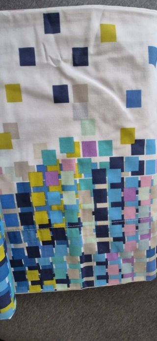 Set di lenzuola da 90 cm con design a quadri