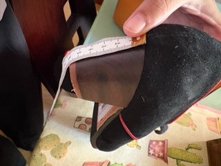 Zapatos Flamenco Senovilla Negros y Rojos