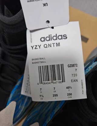 Adidas Yeezy Quantum Frozen Blue 41 Nuove