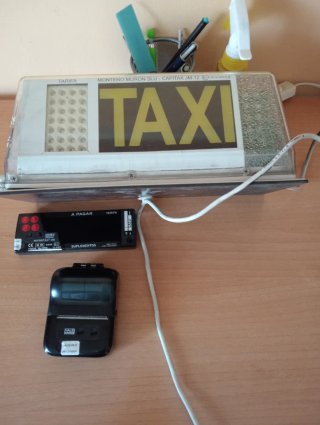Módulo Capitax, Taxímetro Hale y Impresora