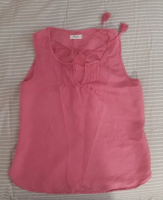 Lote 3 tops S/M (rosa, rojo)