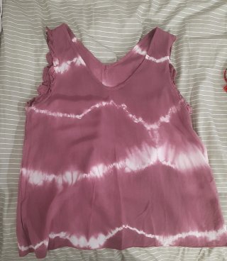 Lote 3 tops S/M (rosa, rojo)