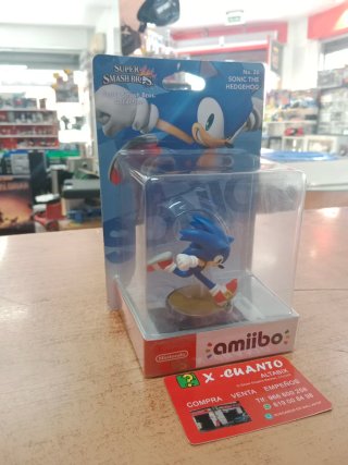 NINTENDO AMIIBO SUPER SMASH BROS SONIC 26 SIN ABRI