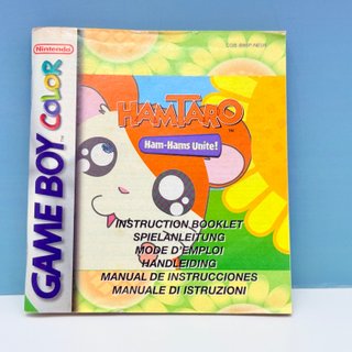 Hamtaro Ham-Hams Unite! Game Boy Color Nintendo