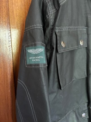 Barbour Aston Martin Chaqueta Negra