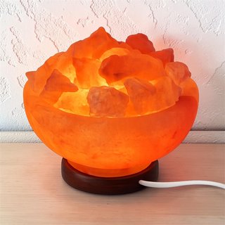 Cuenco Lámpara Sal del Himalaya - 4,100 Kg