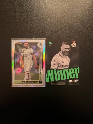 Lotto 6 carte Real Madrid