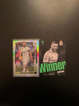 Lotto 6 carte Real Madrid